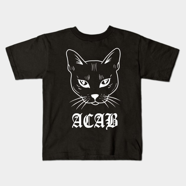 All Cats Are Beautiful Kids T-Shirt by valentinahramov